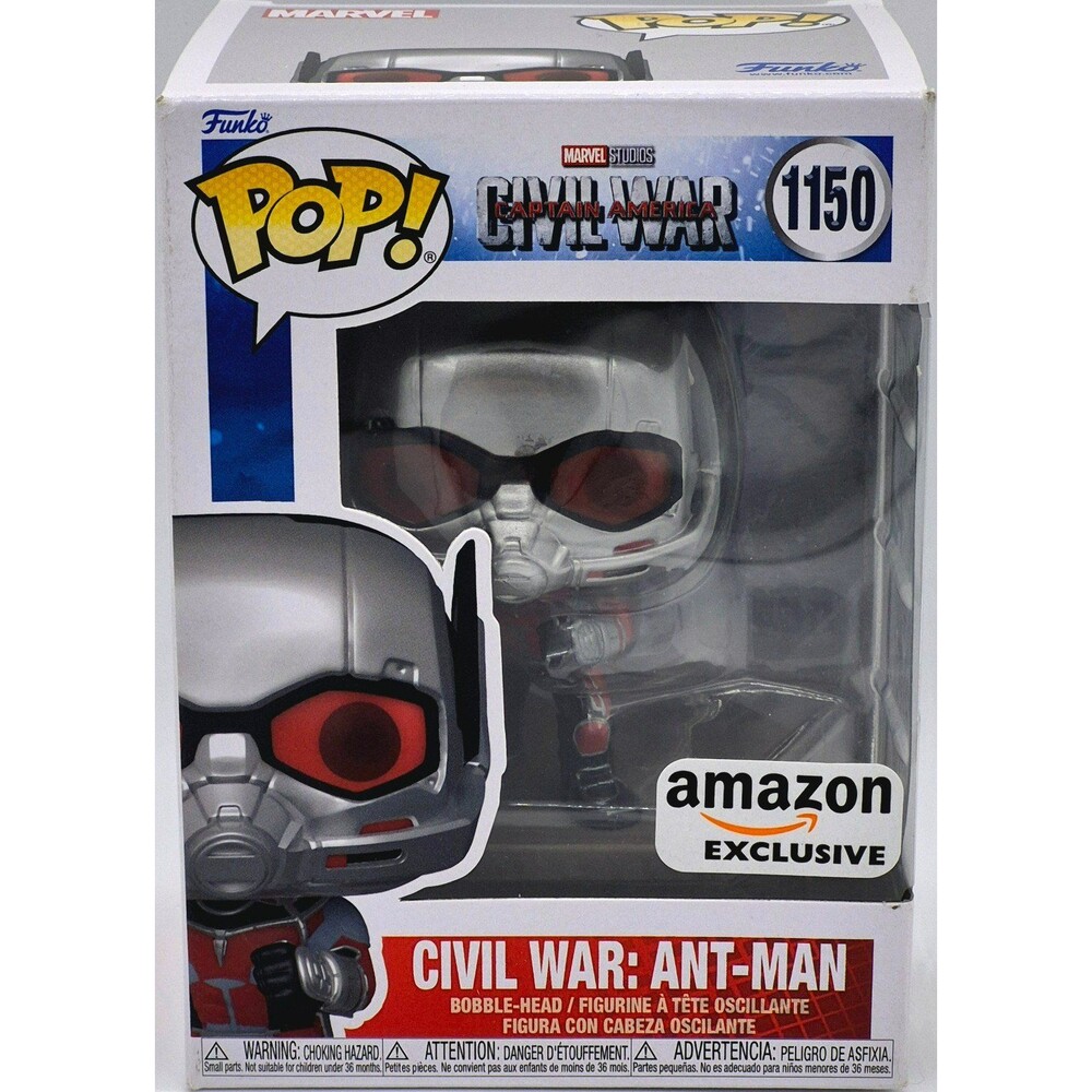 Funko Pop Marvel Ant-Man #1150 Amazon Exclusive Civil War New